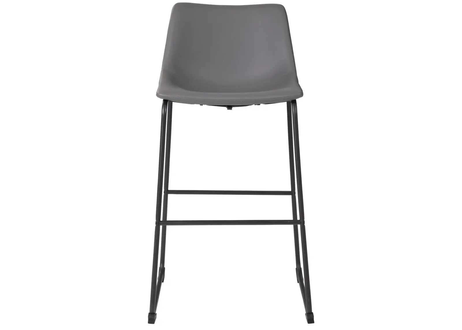 Centiar Tall Upholstered Bar Stool, Gray