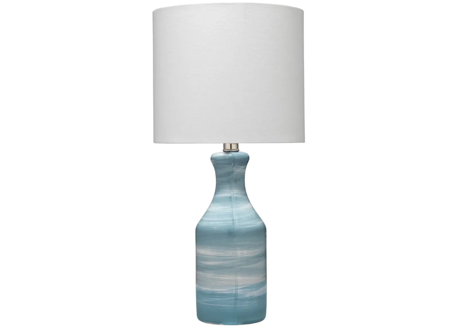 Bungalow Ceramic Table Lamp, Blue