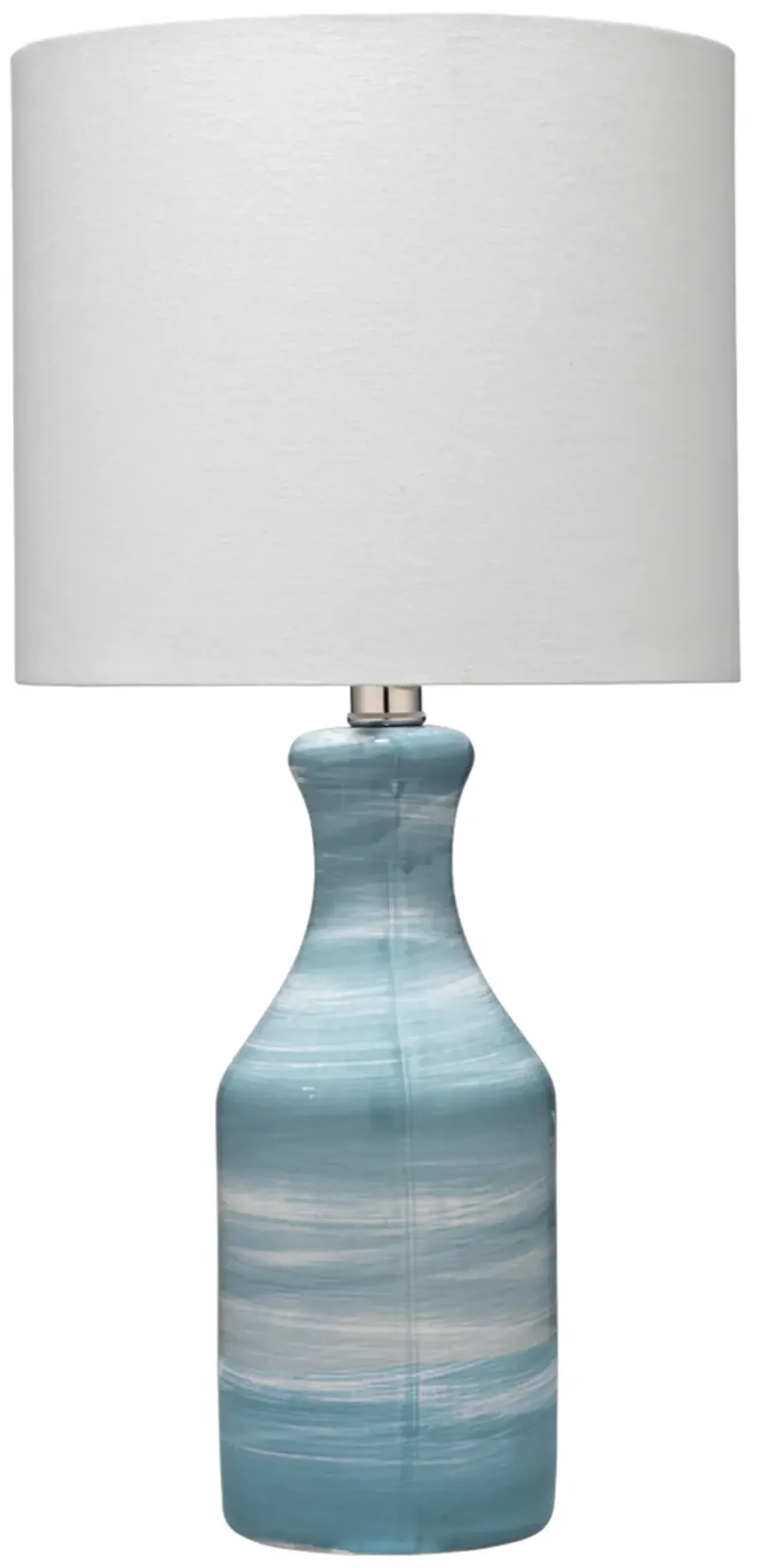 Bungalow Ceramic Table Lamp, Blue