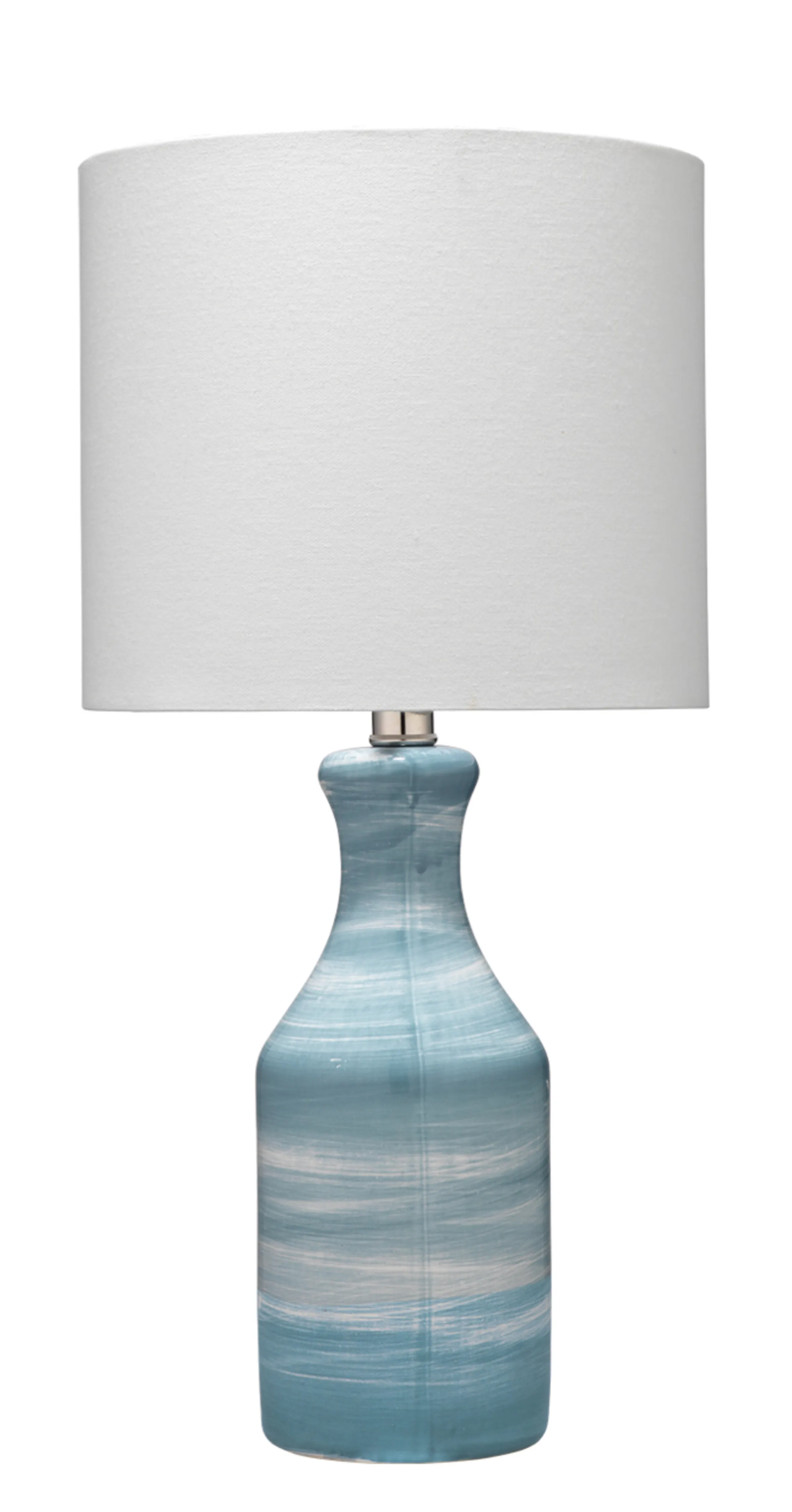 Bungalow Ceramic Table Lamp, Blue