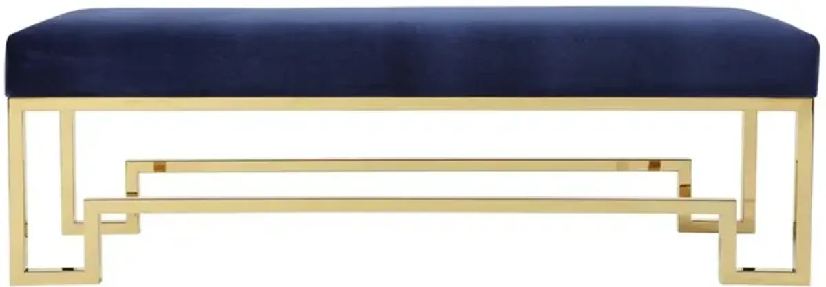 Bronson Bench Gold Navy