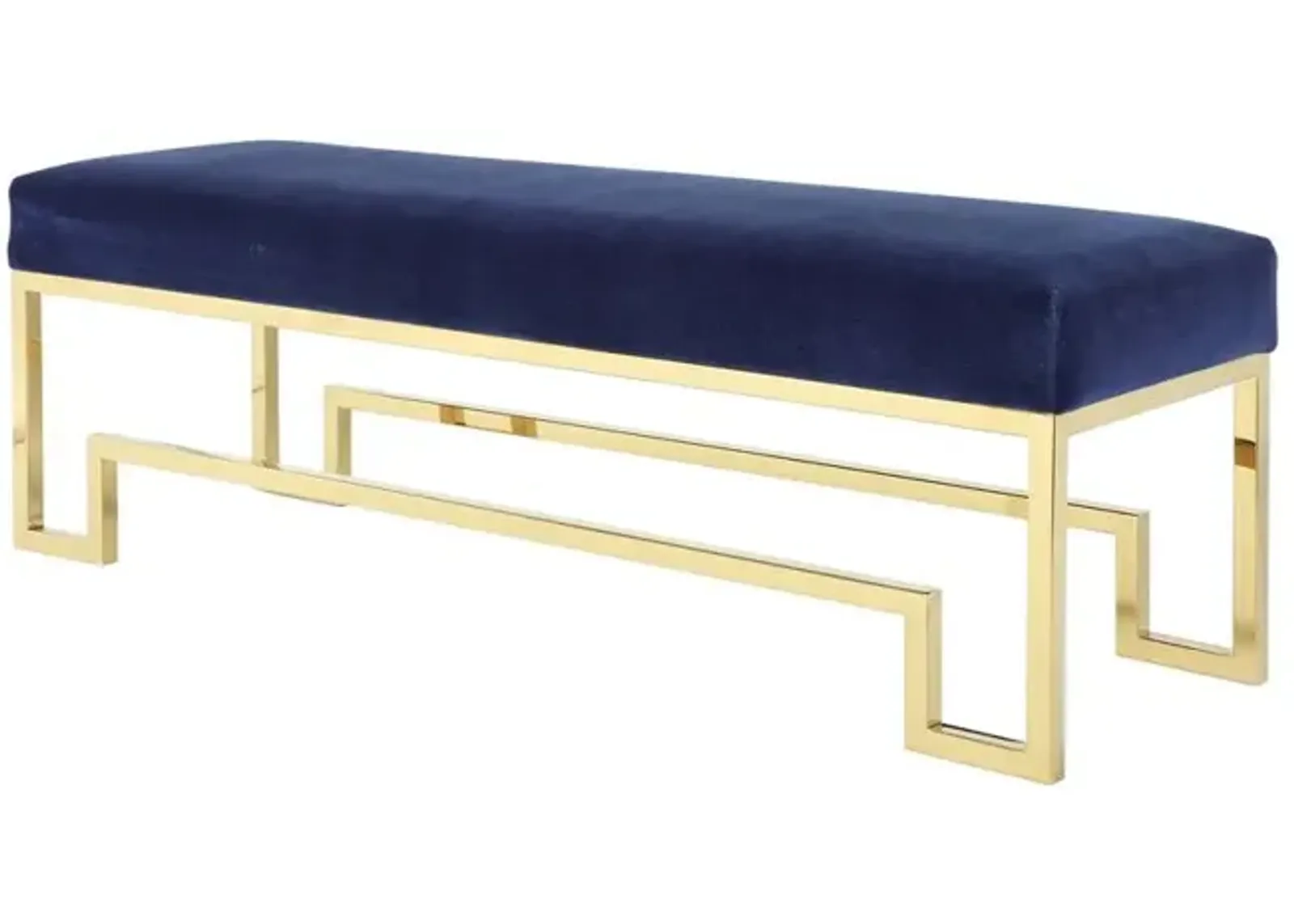 Bronson Bench Gold Navy