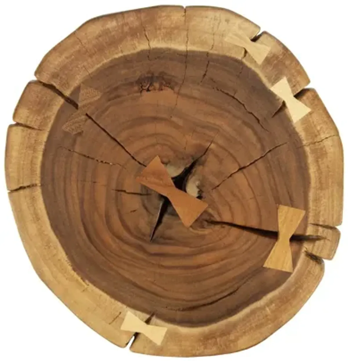 Round Wood Stool