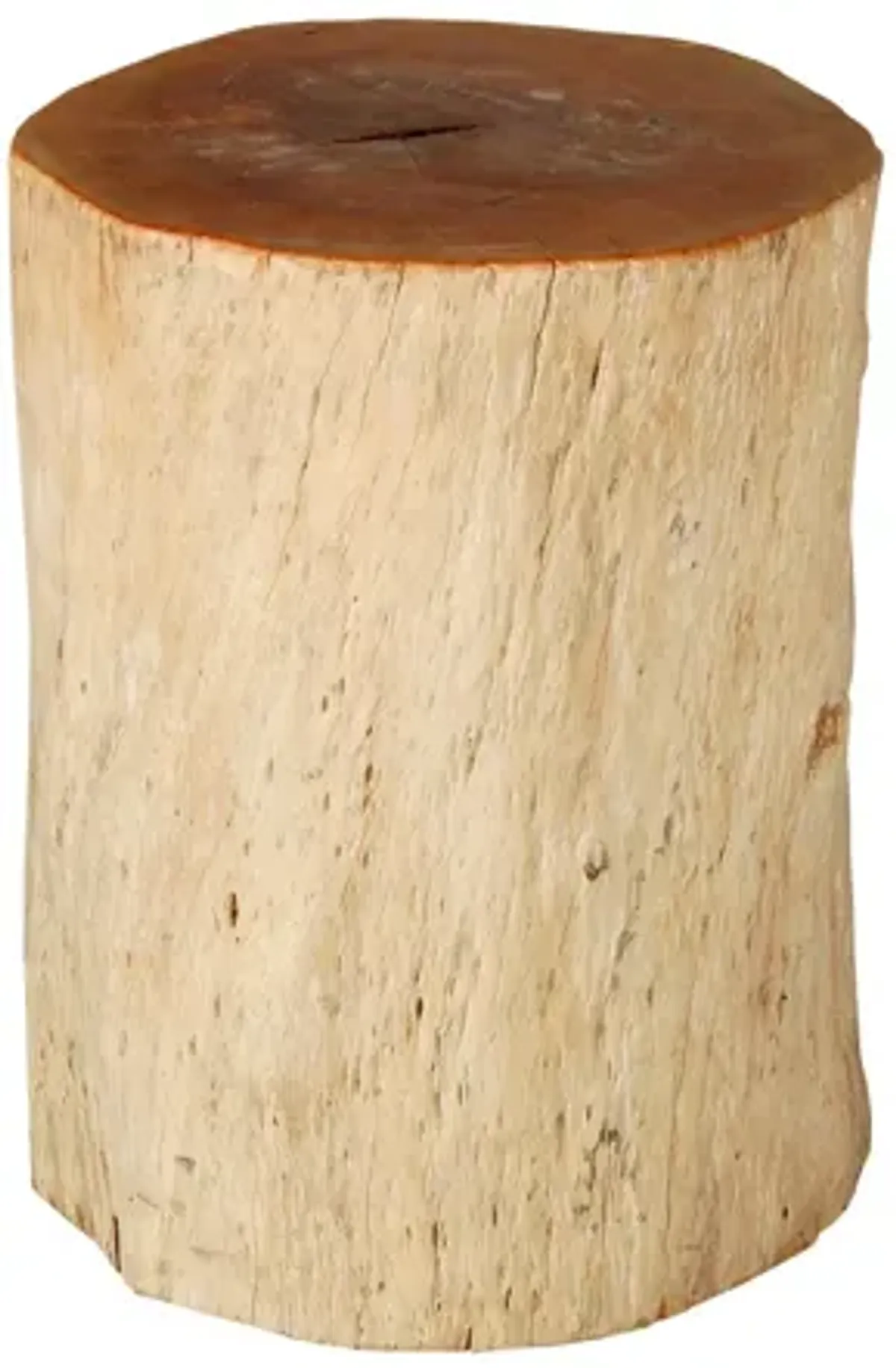 Round Wood Stool