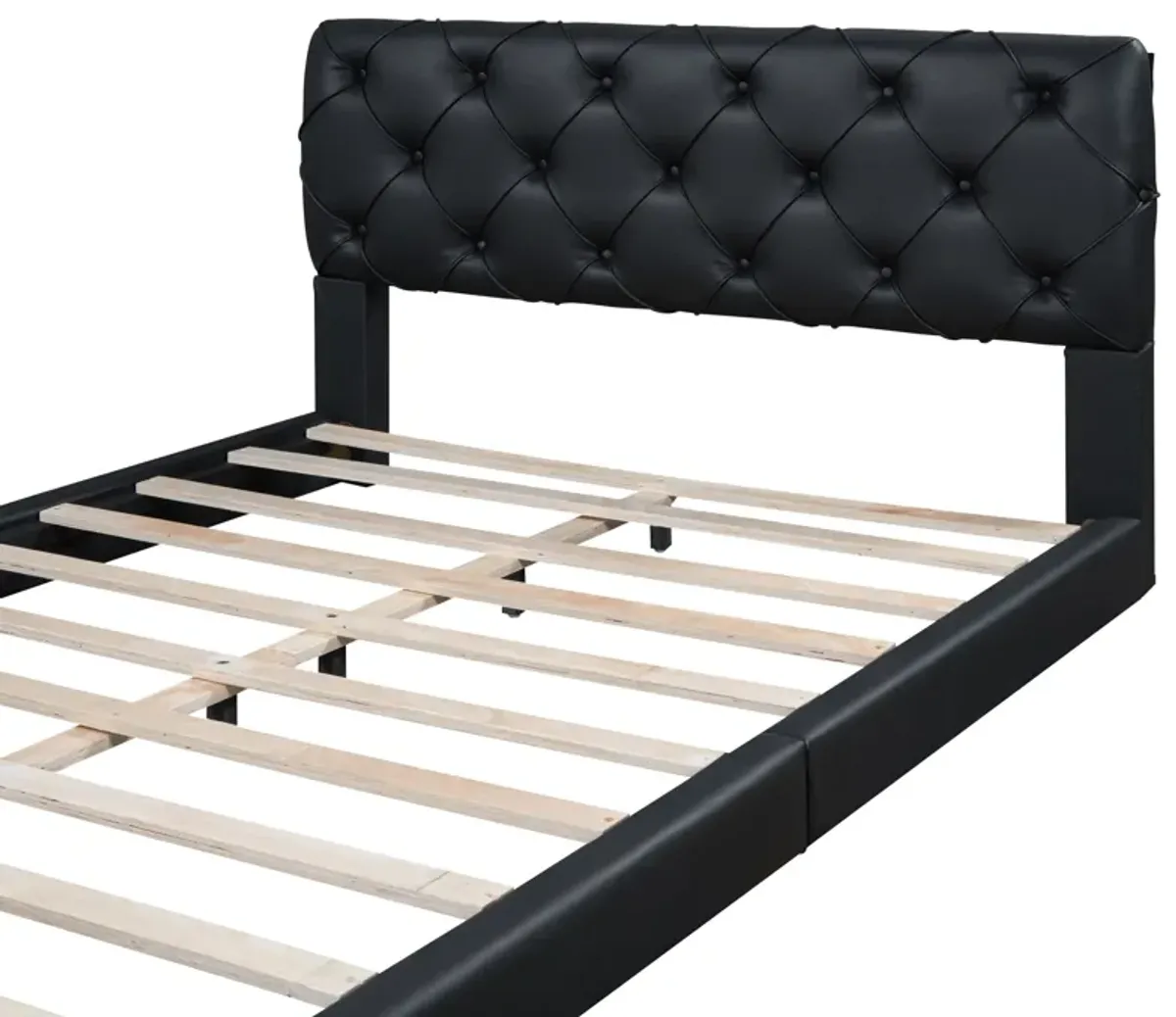 Merax Tufted Upholstered Platform Bed