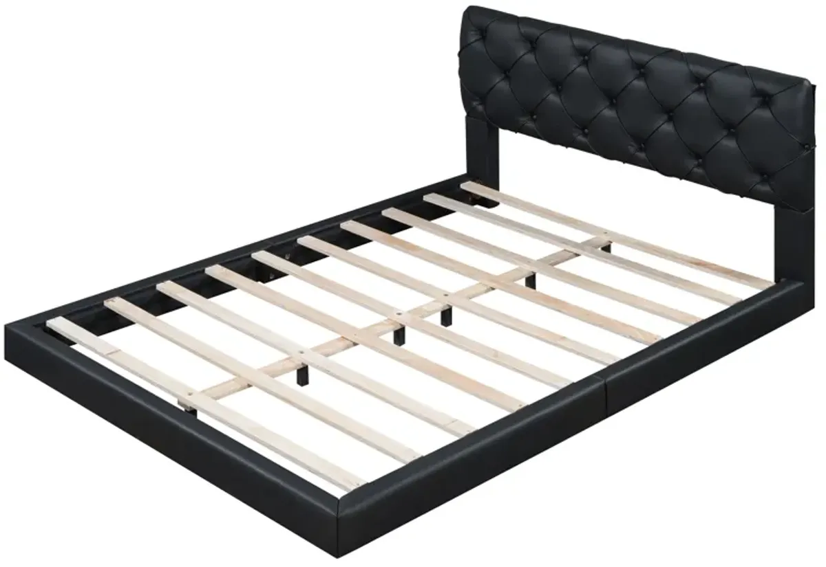 Merax Tufted Upholstered Platform Bed