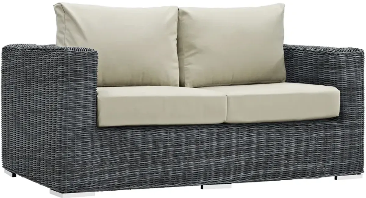 Modway - Summon Outdoor Patio Sunbrella® Loveseat