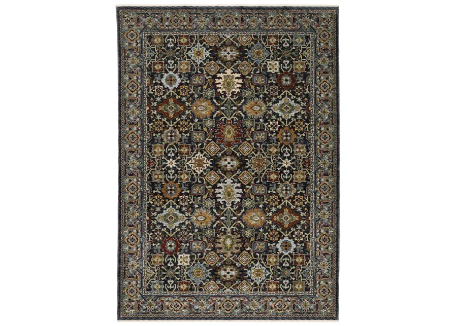 Aberdeen 3'3" x 5' Blue Rug