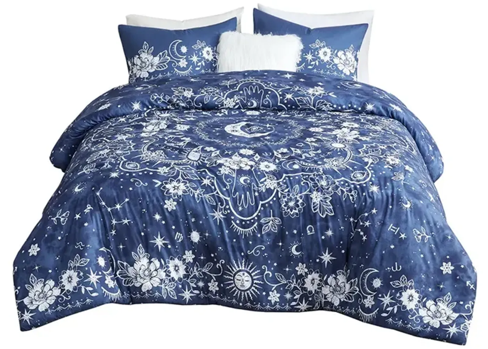 Gracie Mills Sparks Starry Night Comforter Set