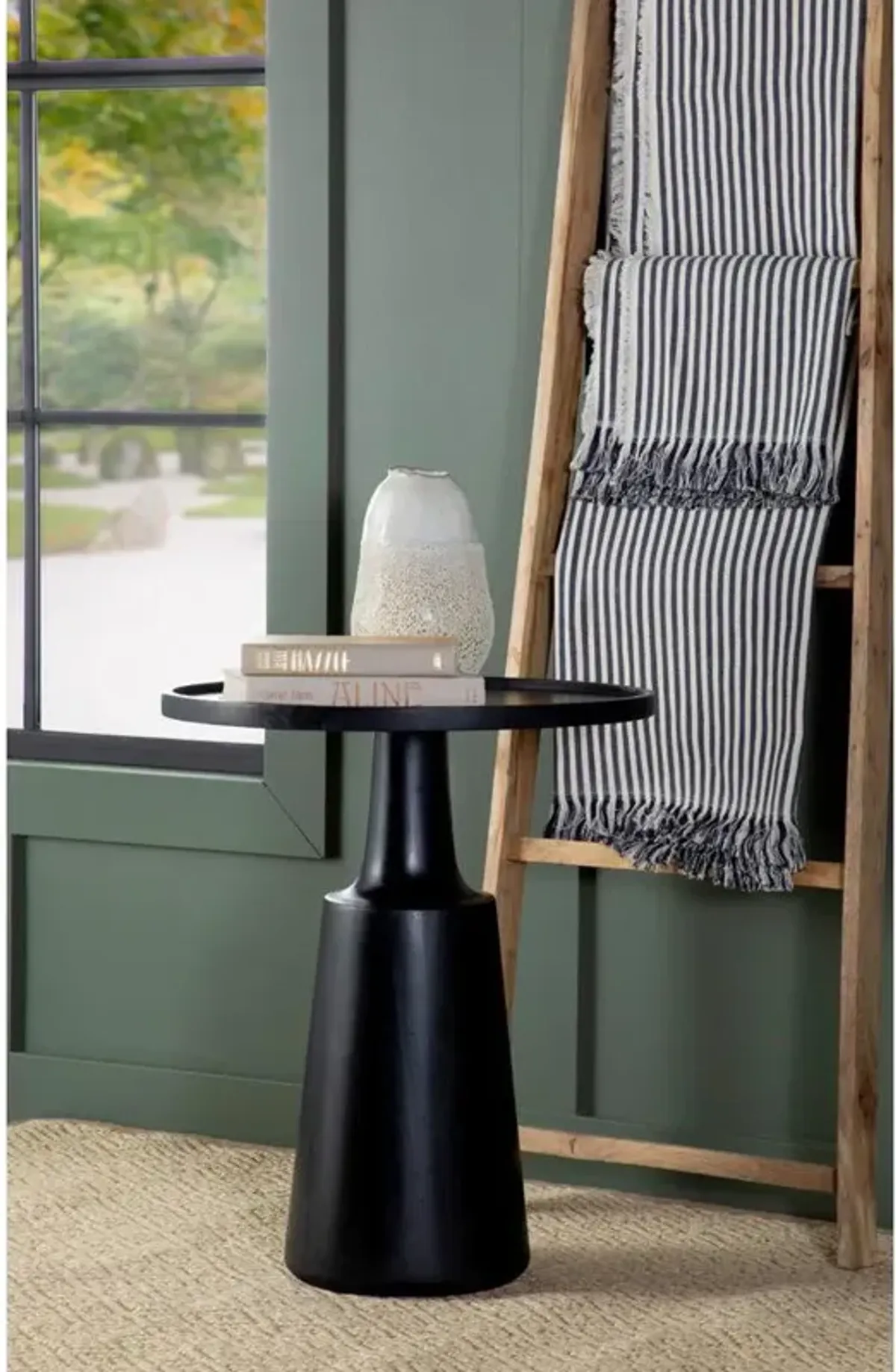 Ixia Round Accent Table