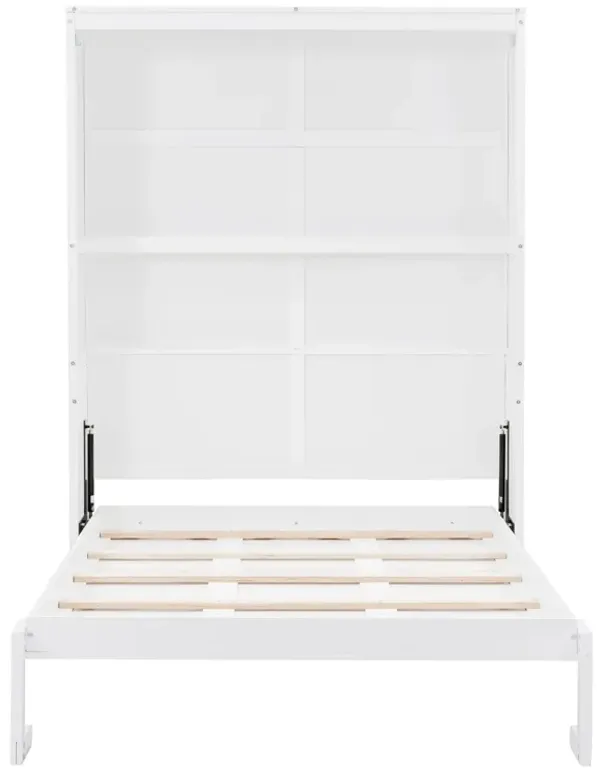 Merax Cabinet Murphy Bed with Shelves