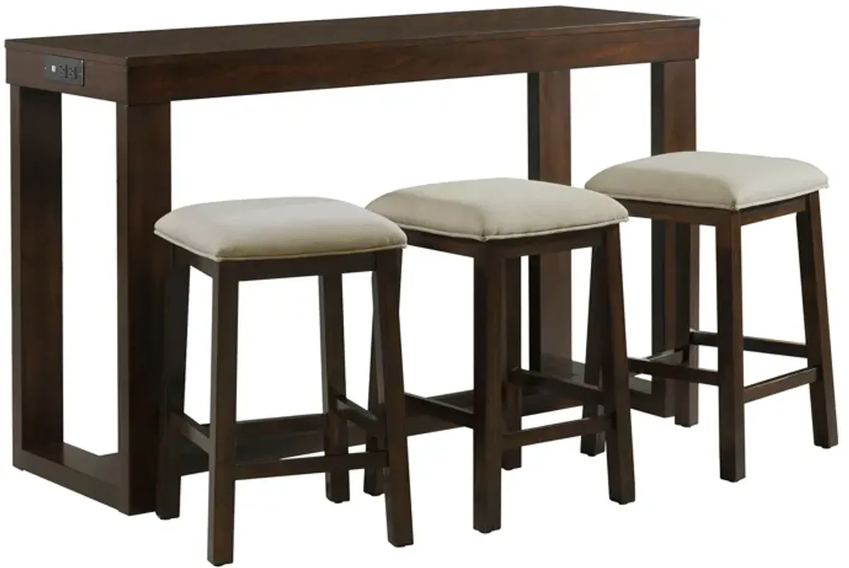 Drew Bar Table Set