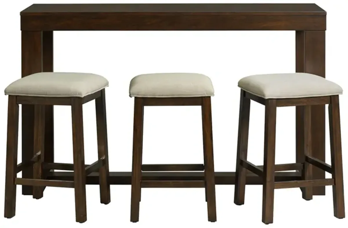 Drew Bar Table Set