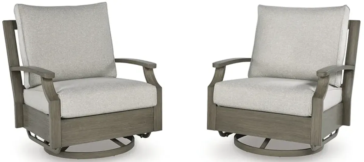 Rainier Ranch Outdoor Swivel Glider Chair