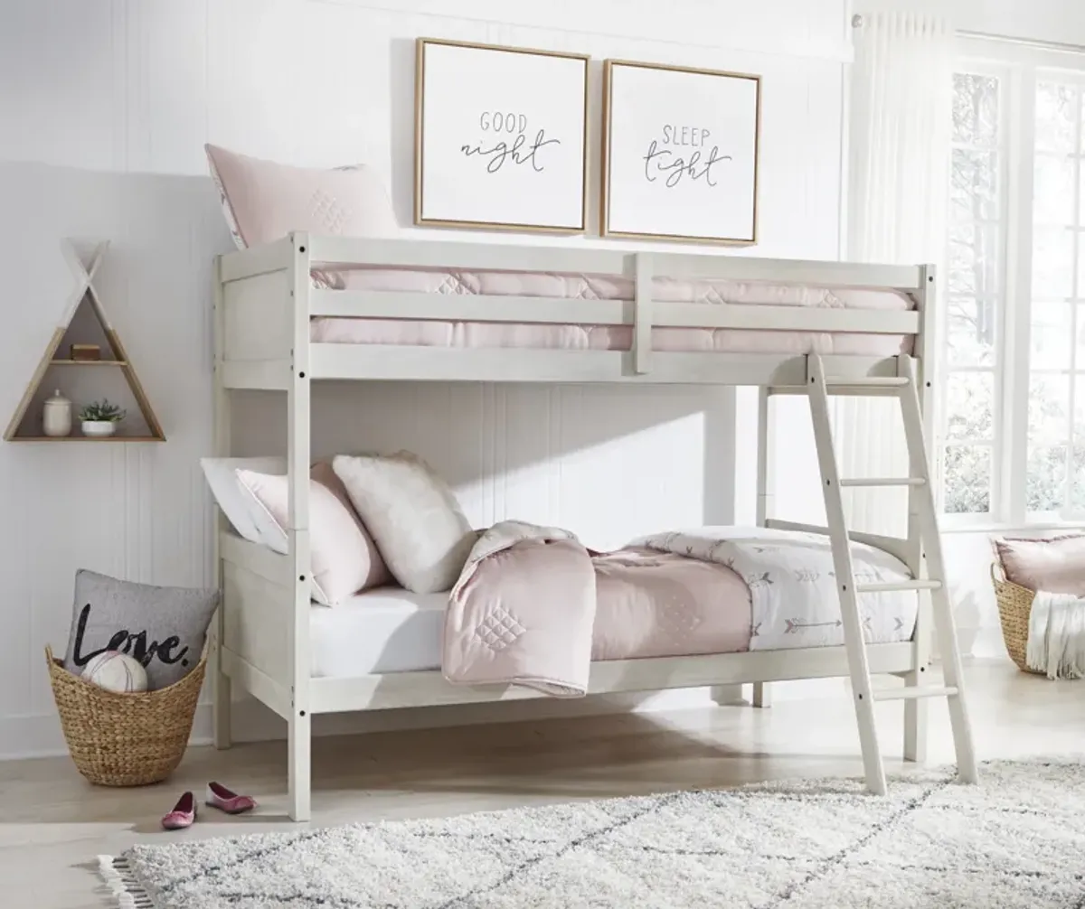 Robbinsdale Twin over Twin Bunk Bed with Ladder