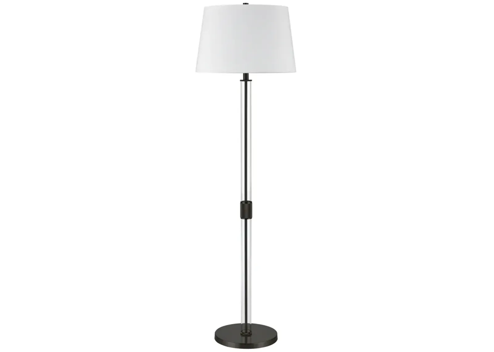 Roseden Court 62'' High 1-Light Black Floor Lamp