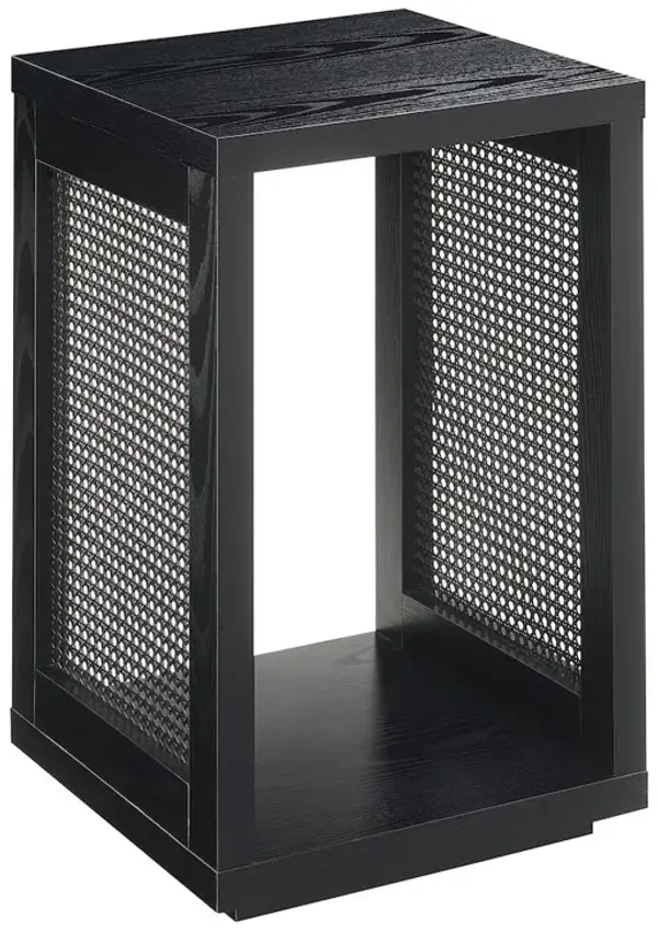 Convenience Concepts Northfield Admiral Weave End Table with Shelf