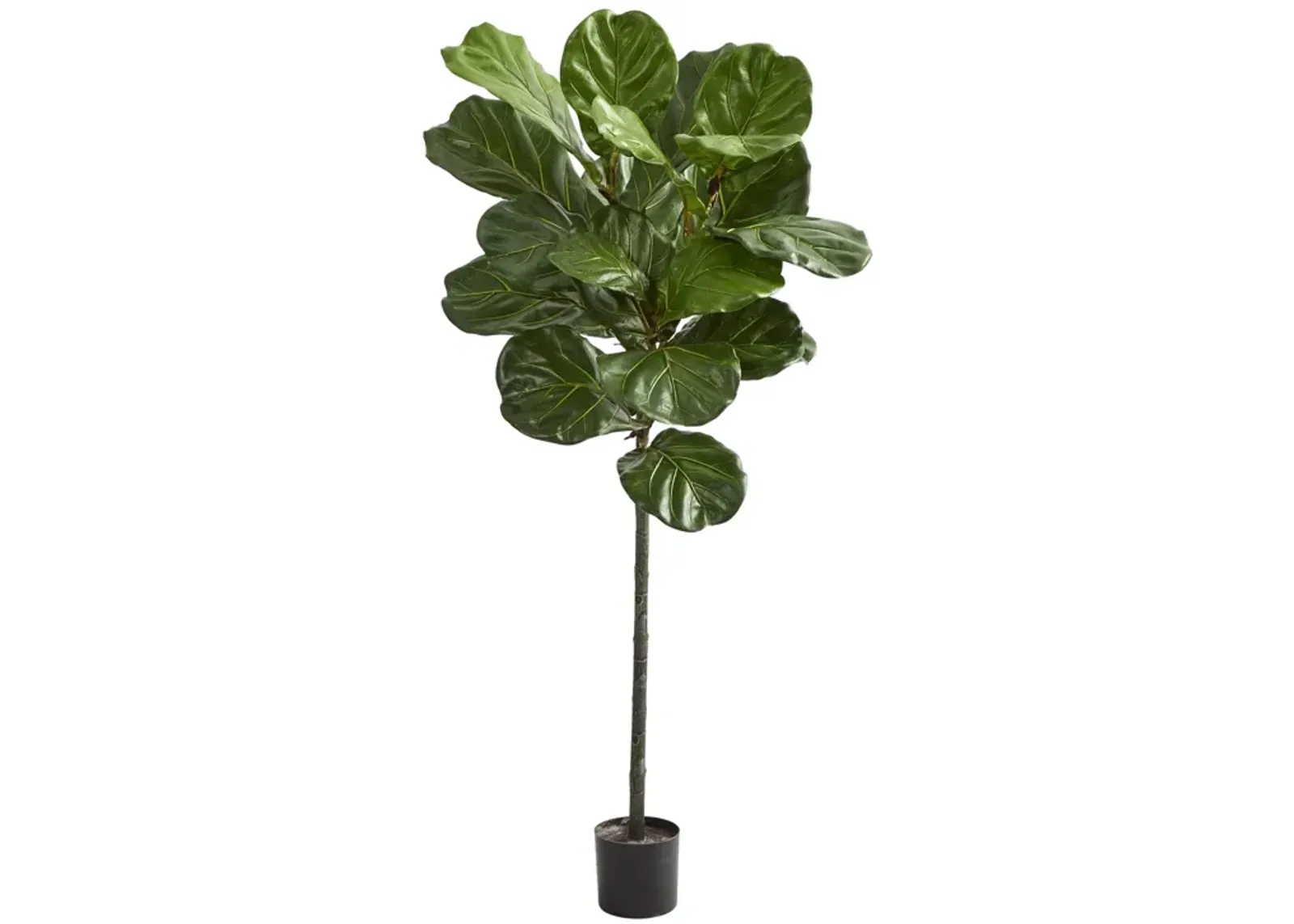 HomPlanti 52 Inches Fiddle Leaf Artificial Tree