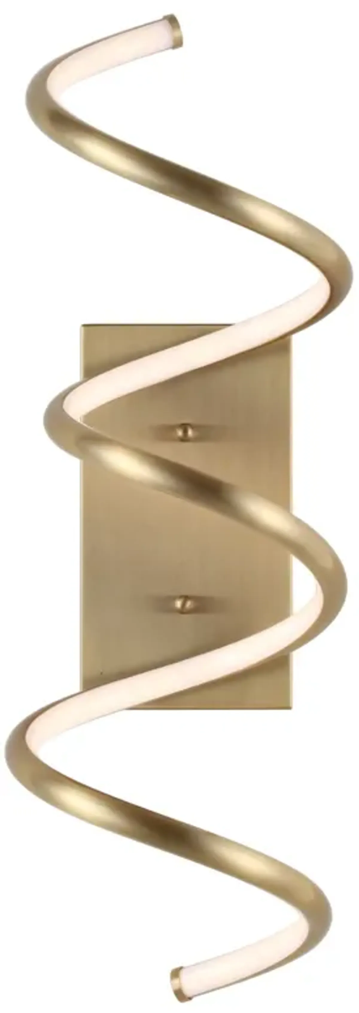 Scribble Modern Metal Integrated LED Vanity Light Sconce