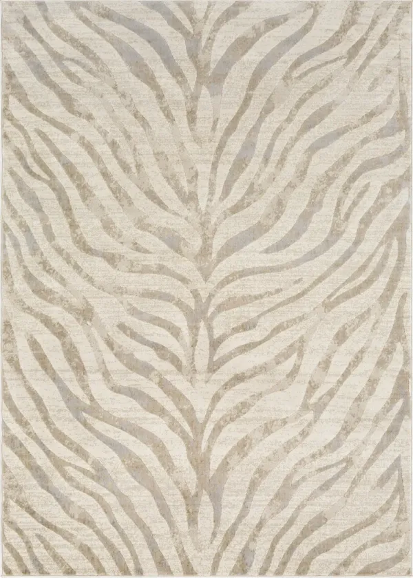 City CIT-2301 2'7' x 7'3' Beige Rug