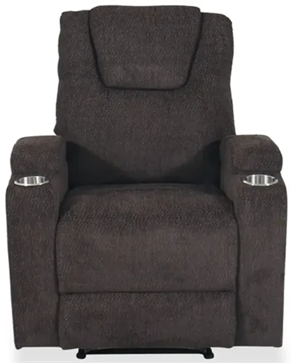 Primetime Rocking Recliner in Chocolate