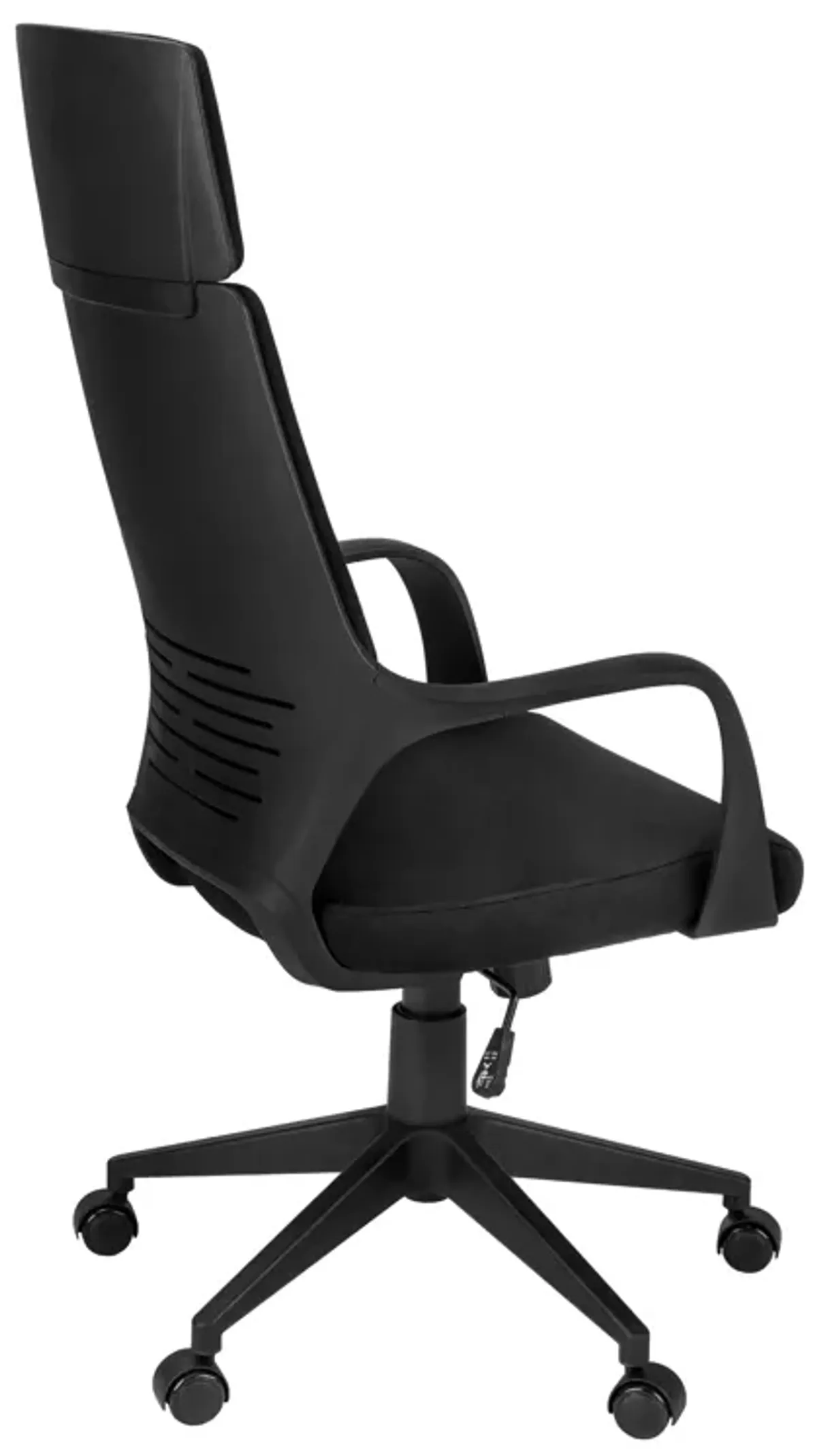 Monarch Specialties I 7272 Office Chair, Adjustable Height, Swivel, Ergonomic, Armrests, Computer Desk, Work, Metal, Fabric, Black, Contemporary, Modern