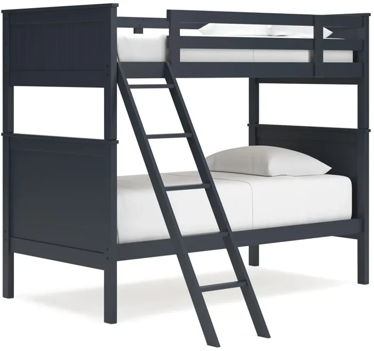 Nextonfort Blue Twin Over Twin Bunk Bed