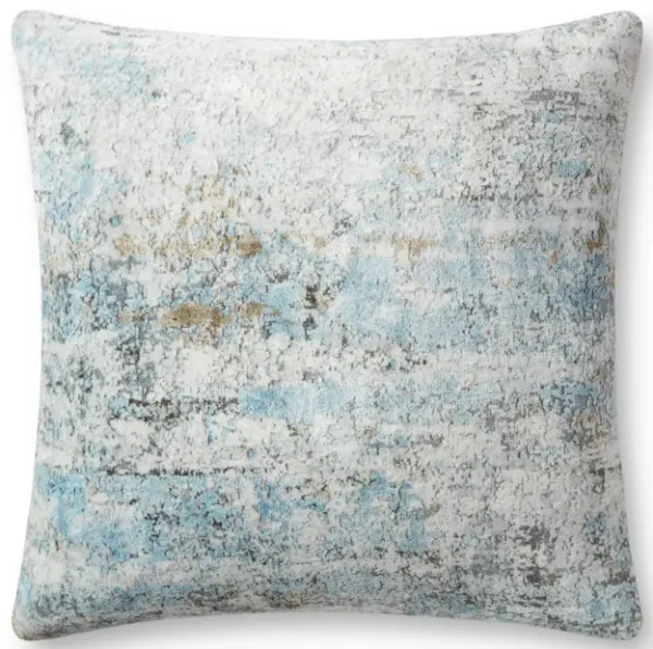 PLL0064 Grey/Multi 22"x22" Poly Pillow