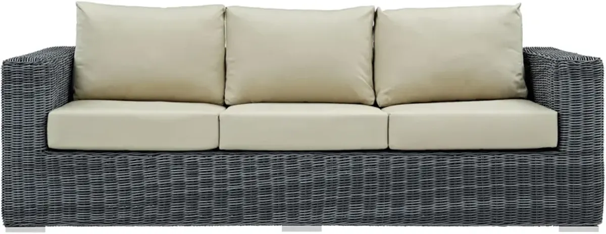 Modway - Summon Outdoor Patio Sunbrella® Sofa