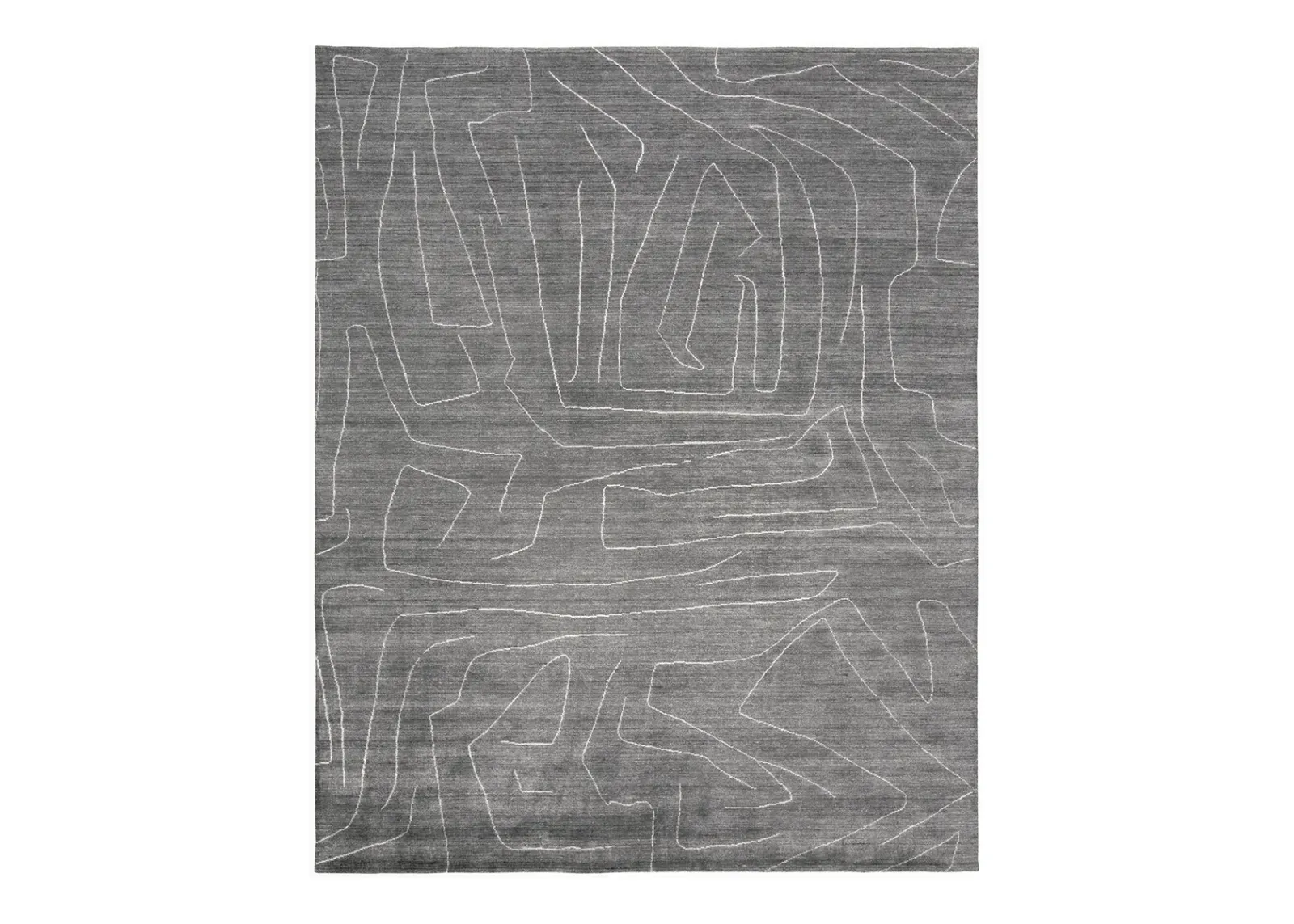 Lennox 8698F Gray/Ivory 8' x 10' Rug