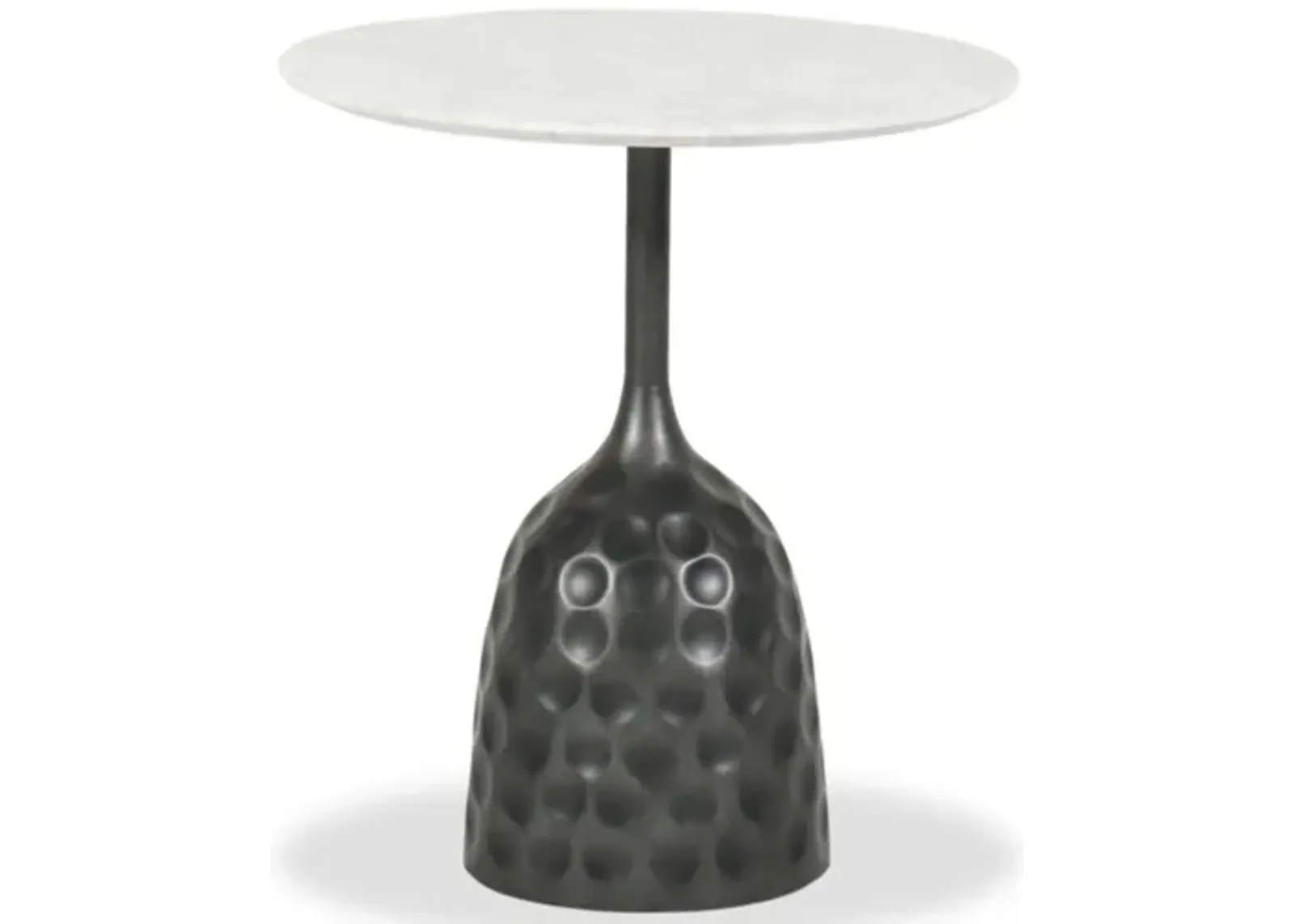 Zuri Dimple Base Accent Table