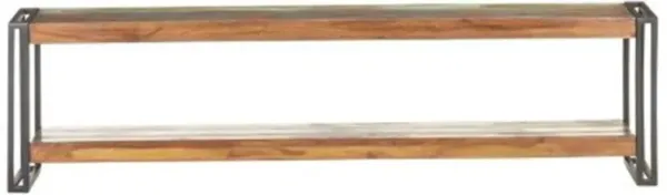 vidaXL TV Cabinet 59.1"x11.8"x15.7" Solid Reclaimed Wood