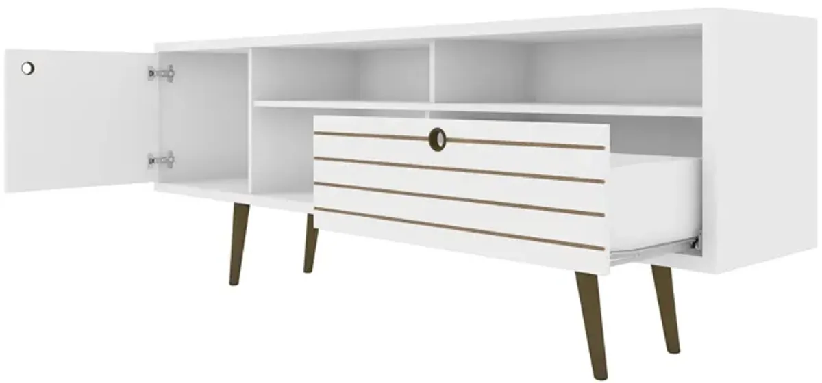 Liberty Extra Large TV Stand in White