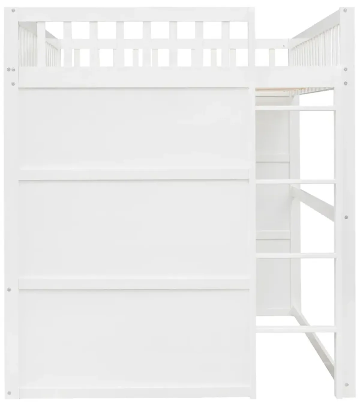 Merax House Loft Bed with Ladder