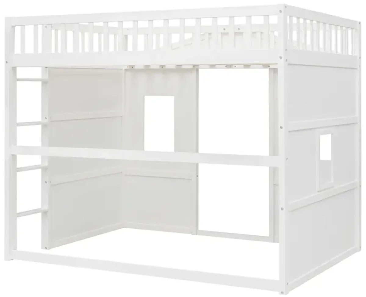 Merax House Loft Bed with Ladder