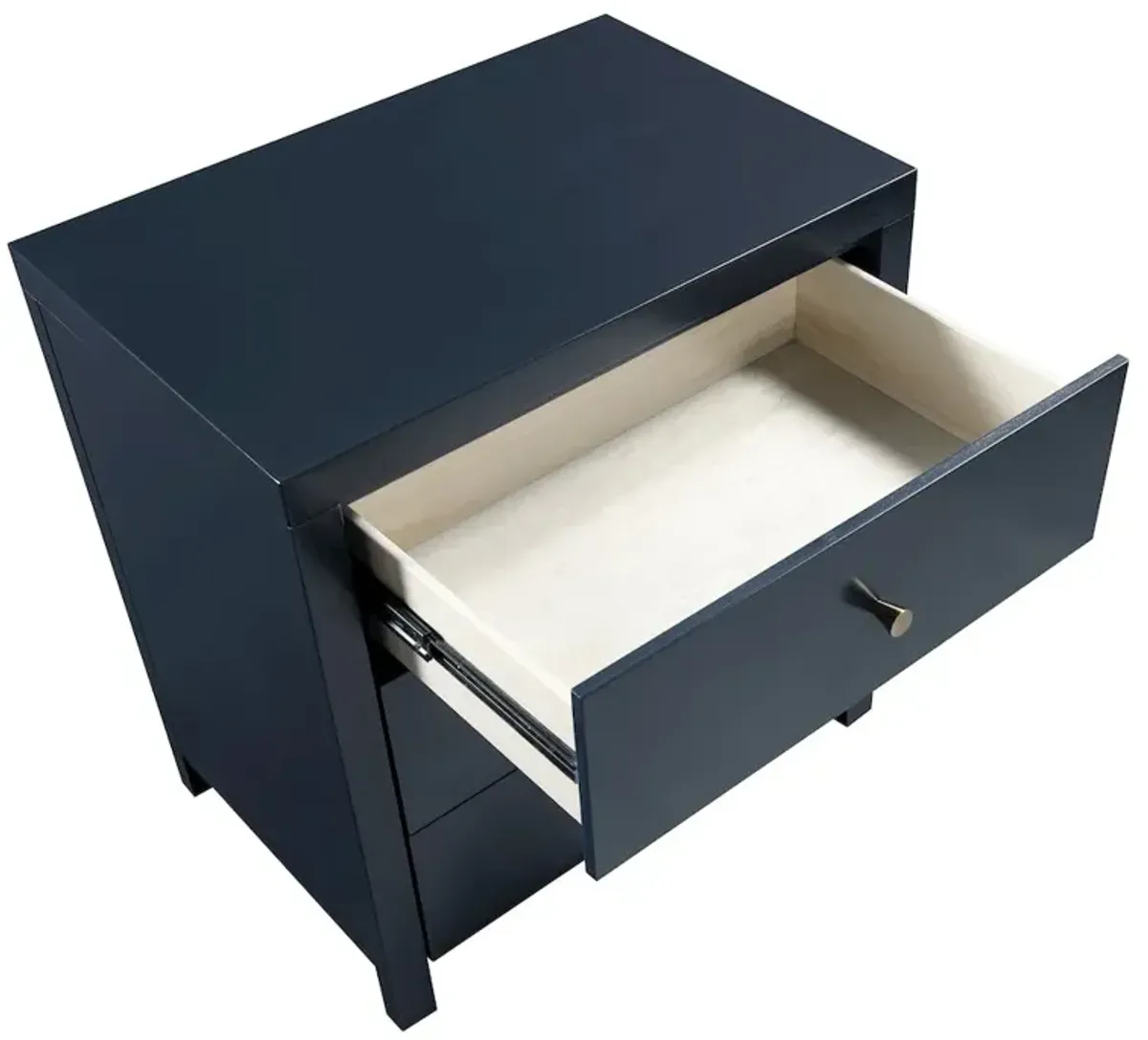 Comfort Pointe Nolan 3-drawer Nightstand - Midnight Blue