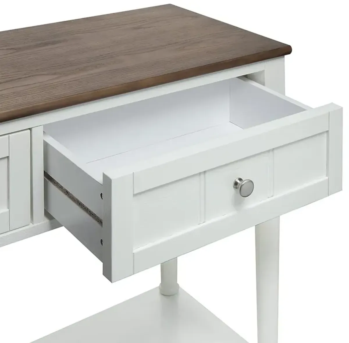 Convience Concept, Inc. French Country Two Drawer Hall Table