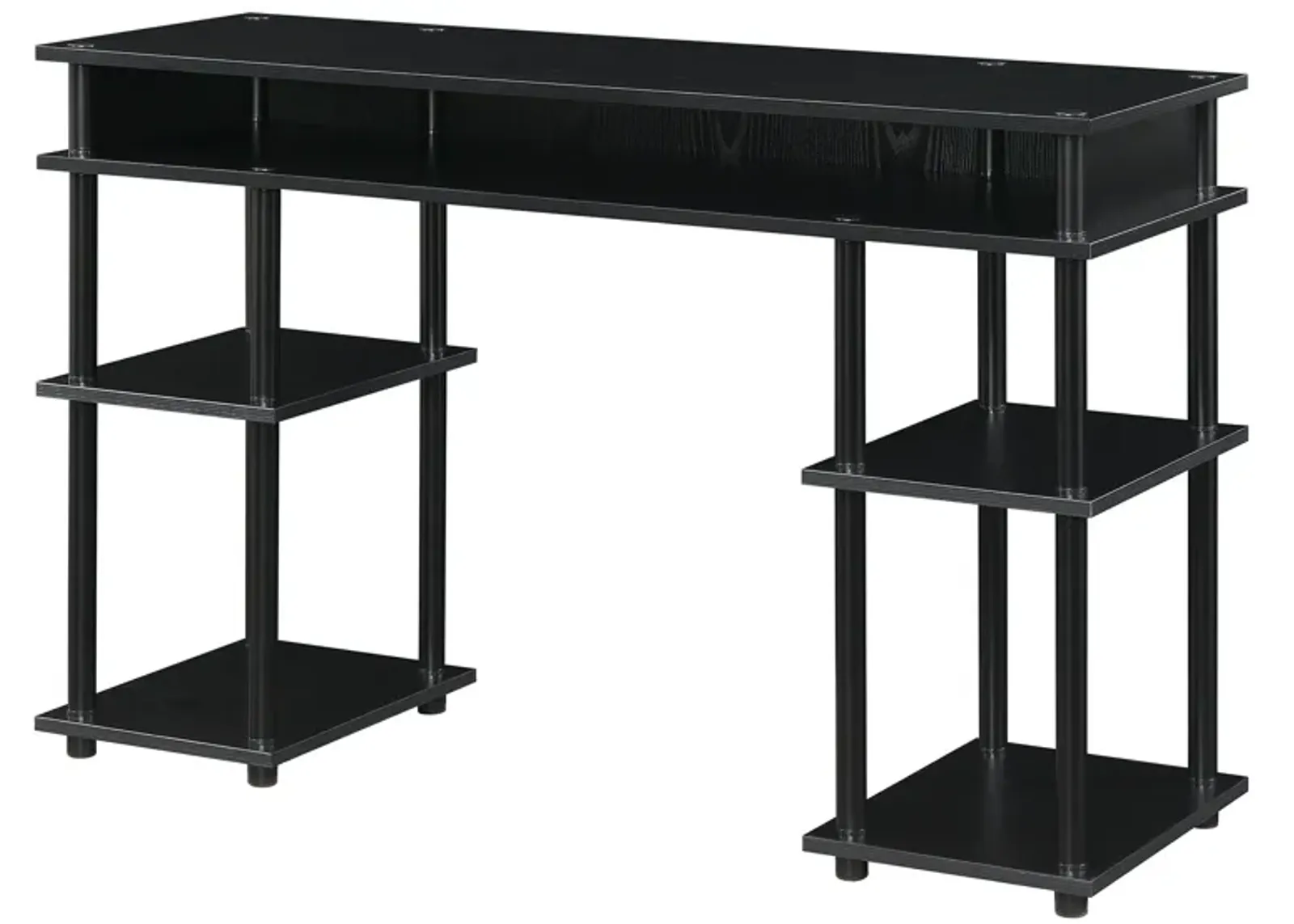 Convenience Concepts Designs2Go No Tools Student Desk with Shelves