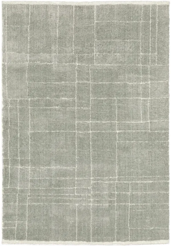 Verona 6'7" x 9'6" Grey Rug