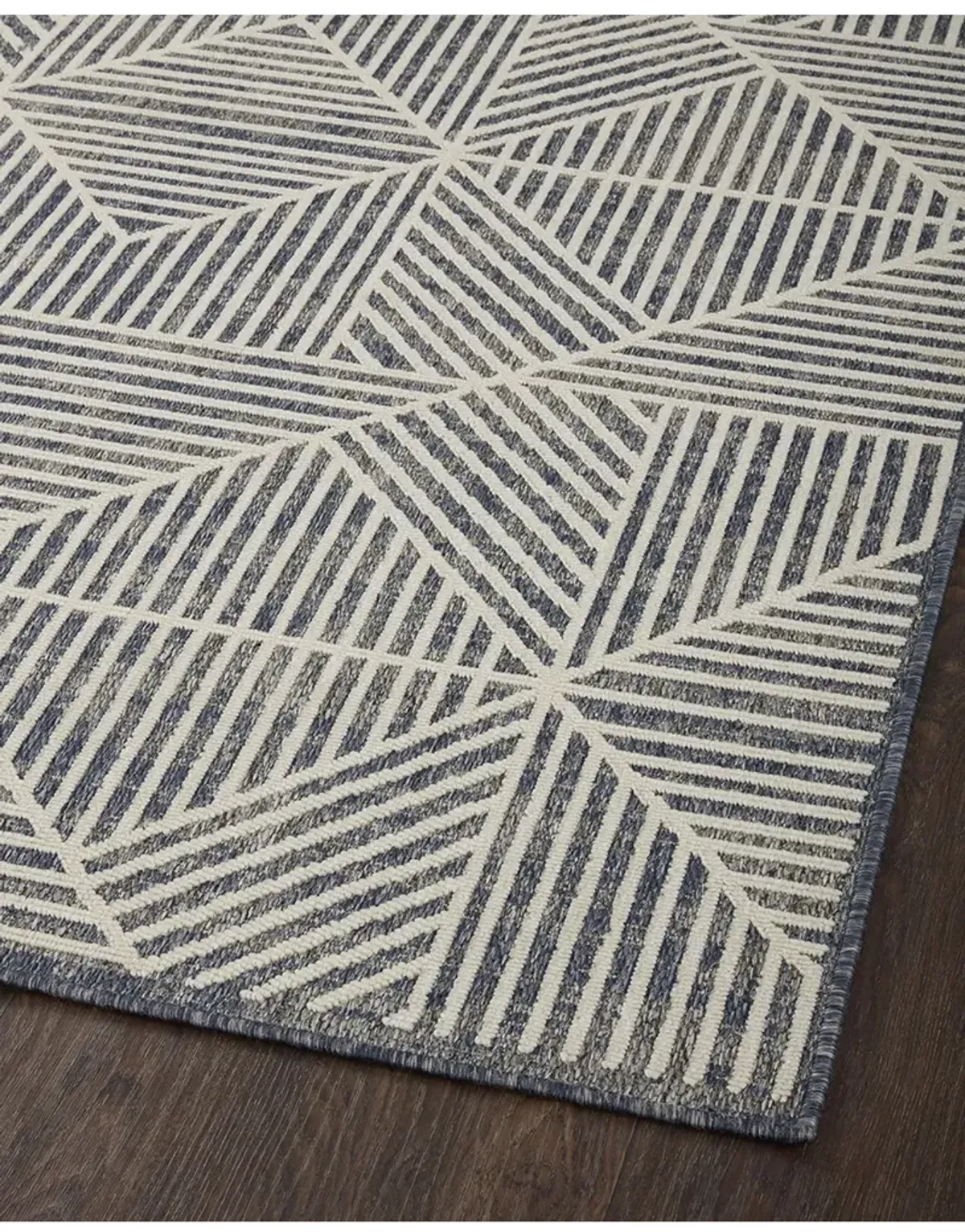 Rainier RAI03 Denim 7'10" x 10'10" Rug