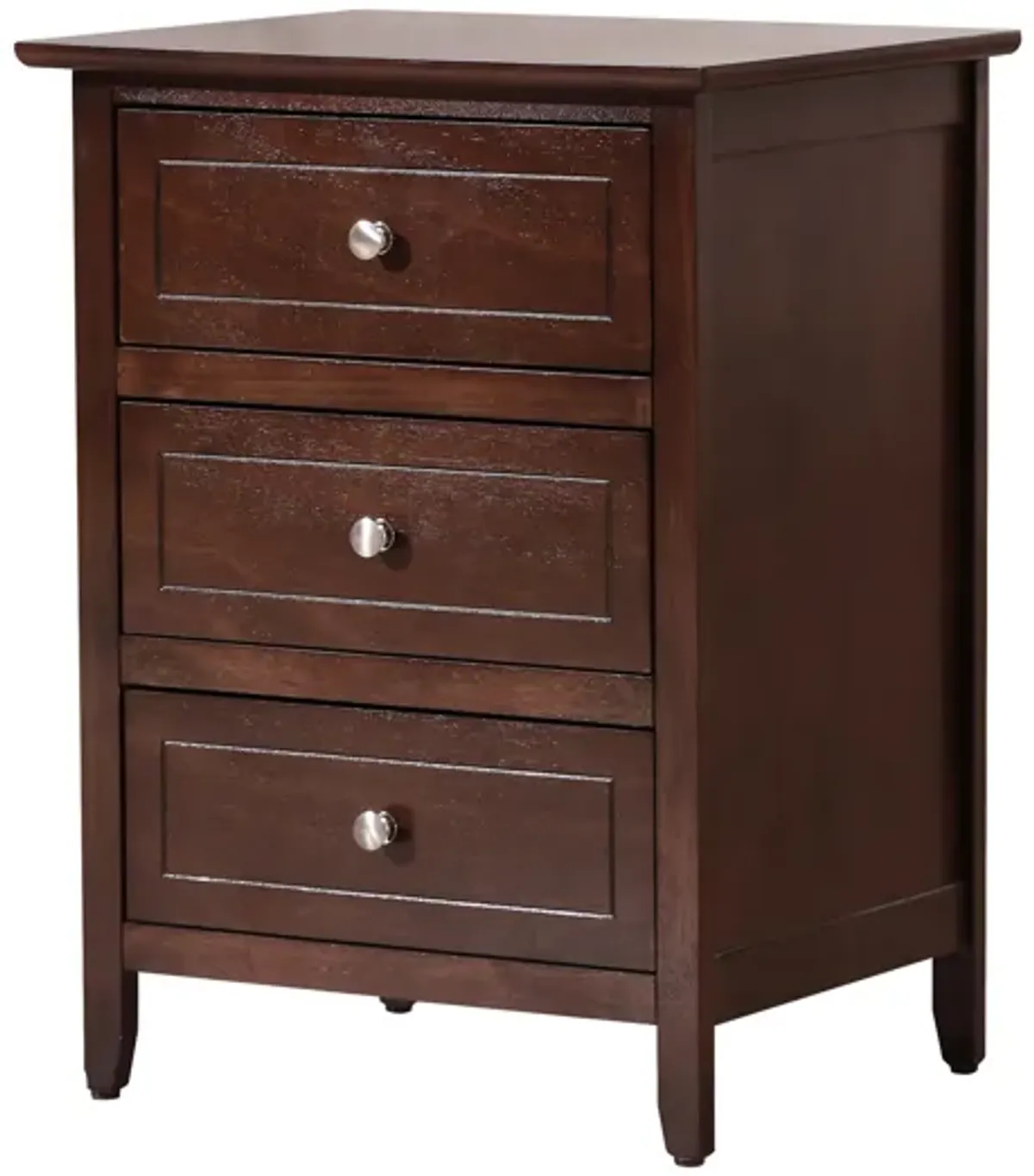 Daniel 3-Drawer Nightstand (25 in. H x 15 in. W x 19 in. D)