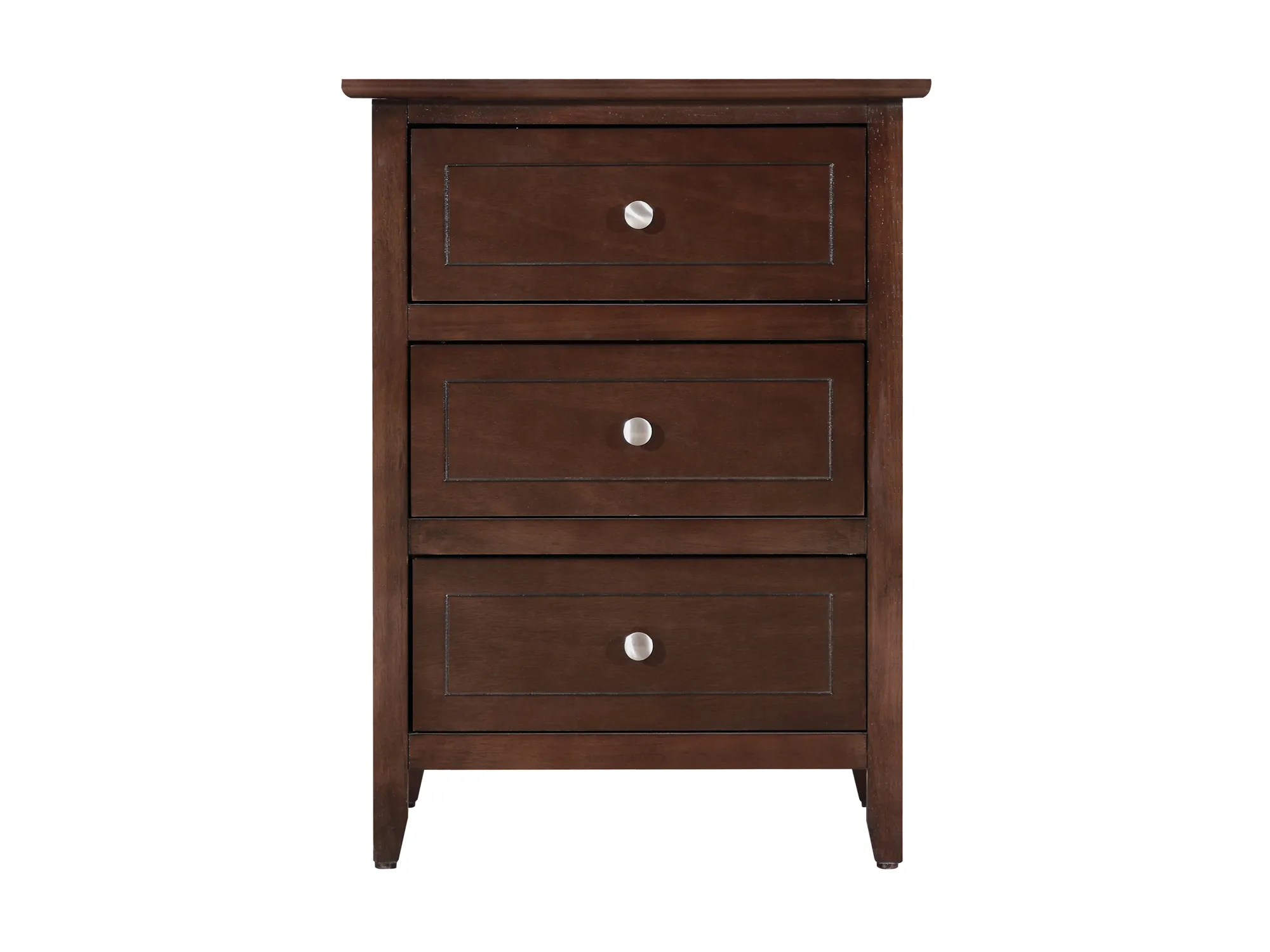 Daniel 3-Drawer Nightstand (25 in. H x 15 in. W x 19 in. D)