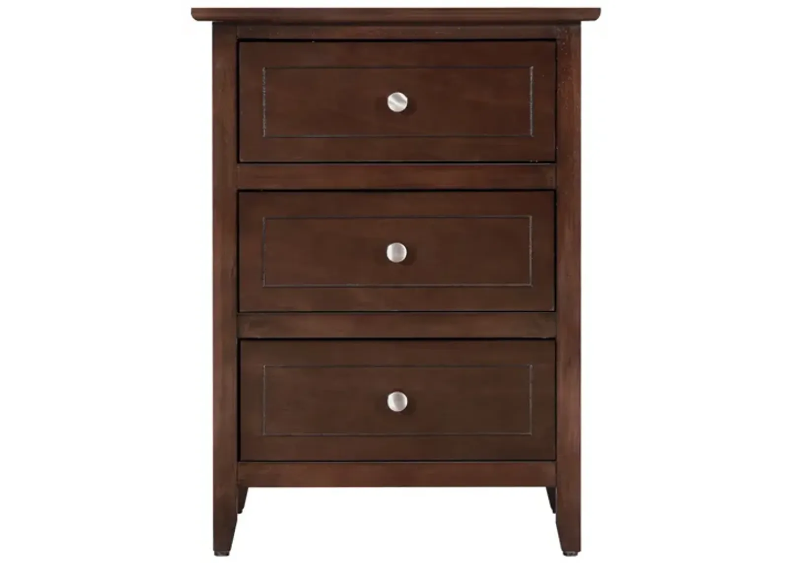 Daniel 3-Drawer Nightstand (25 in. H x 15 in. W x 19 in. D)