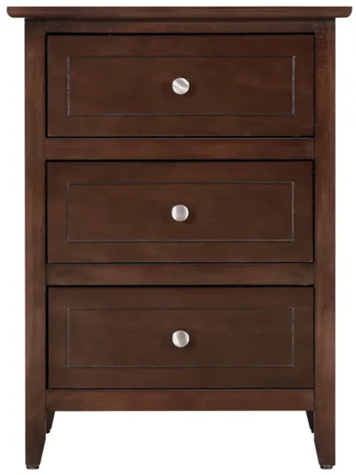 Daniel 3-Drawer Nightstand (25 in. H x 15 in. W x 19 in. D)