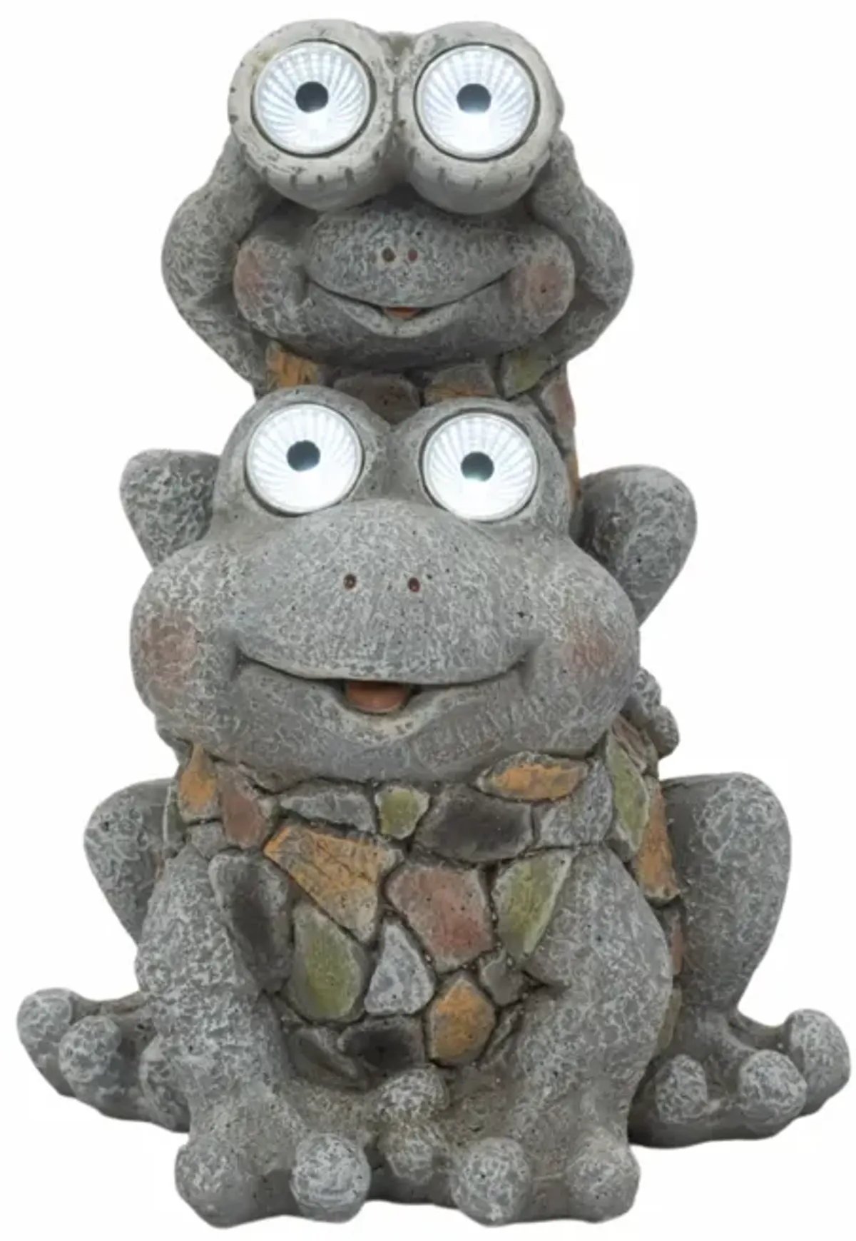 Frogs Piggyback Solar Eyes