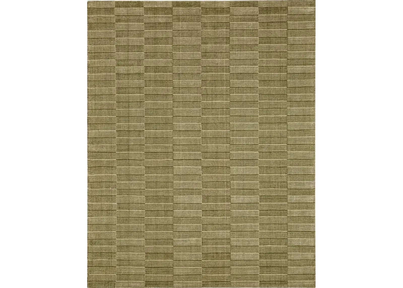 Bobby Berk Broken Stripe Broken Stripe Moss 8' X 10' Rug