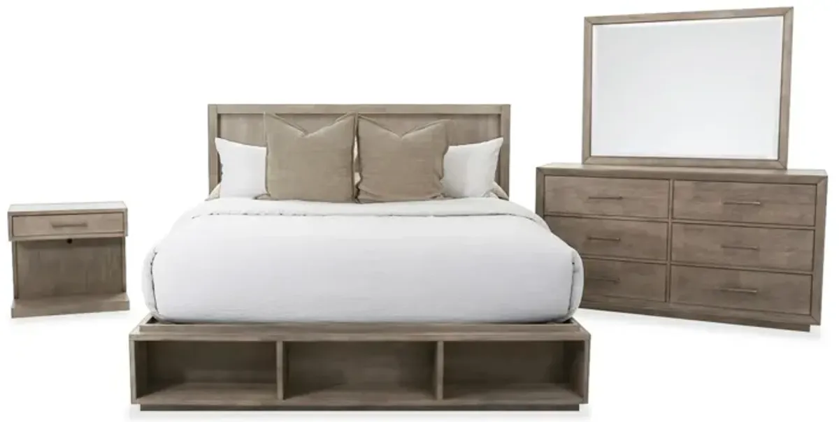 Platinum 4-Piece Queen Bed Set