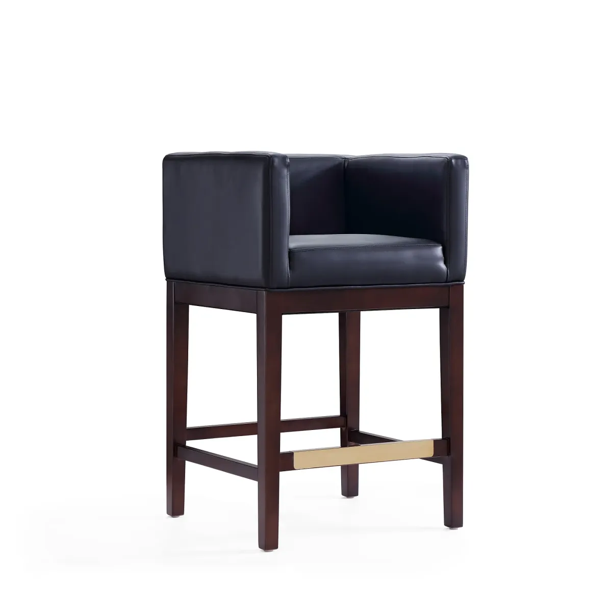 Kingsley Black Counter Stools (Set of 3)