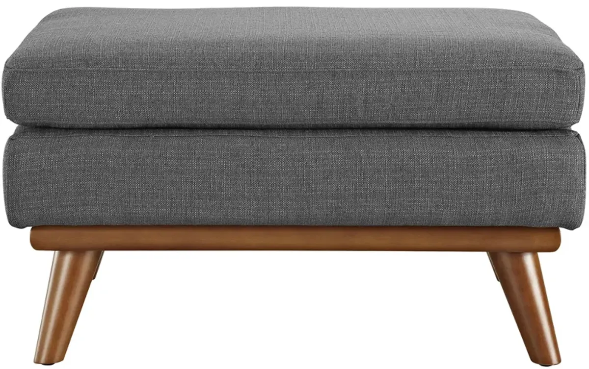 Engage Upholstered Fabric Ottoman