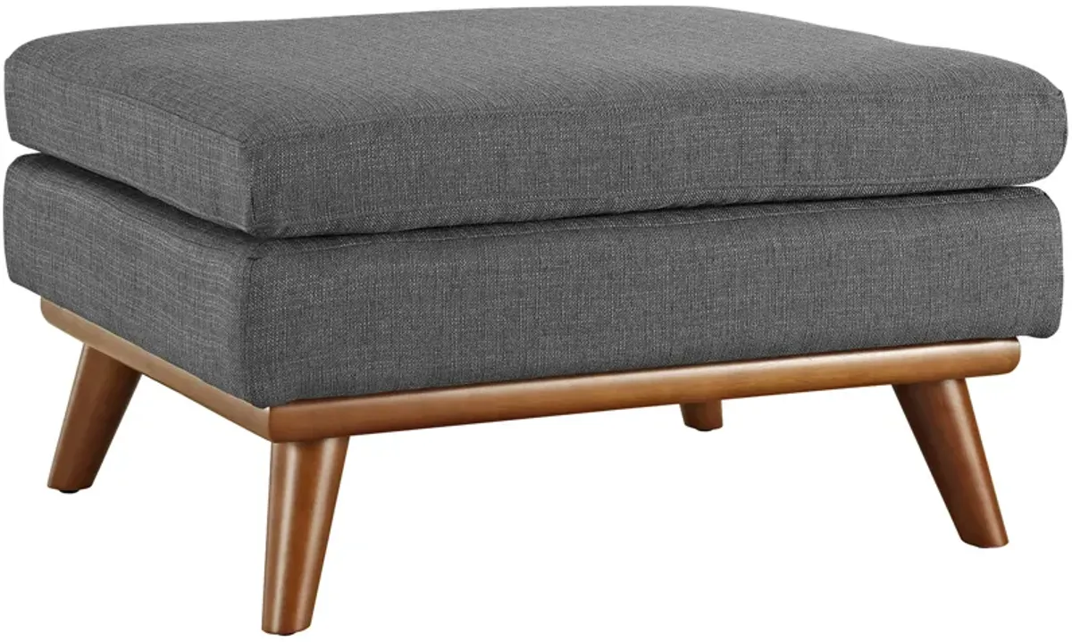 Engage Upholstered Fabric Ottoman